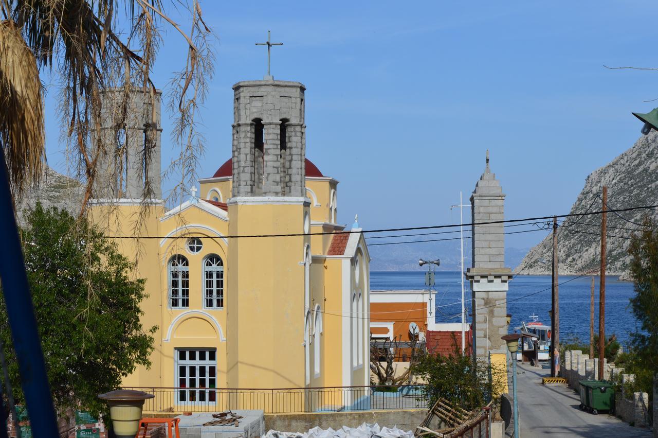 "Stelios & Galini" Hotel Symi Exterior foto