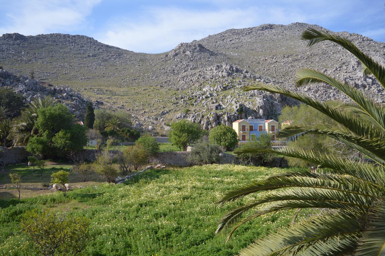 "Stelios & Galini" Hotel Symi Exterior foto