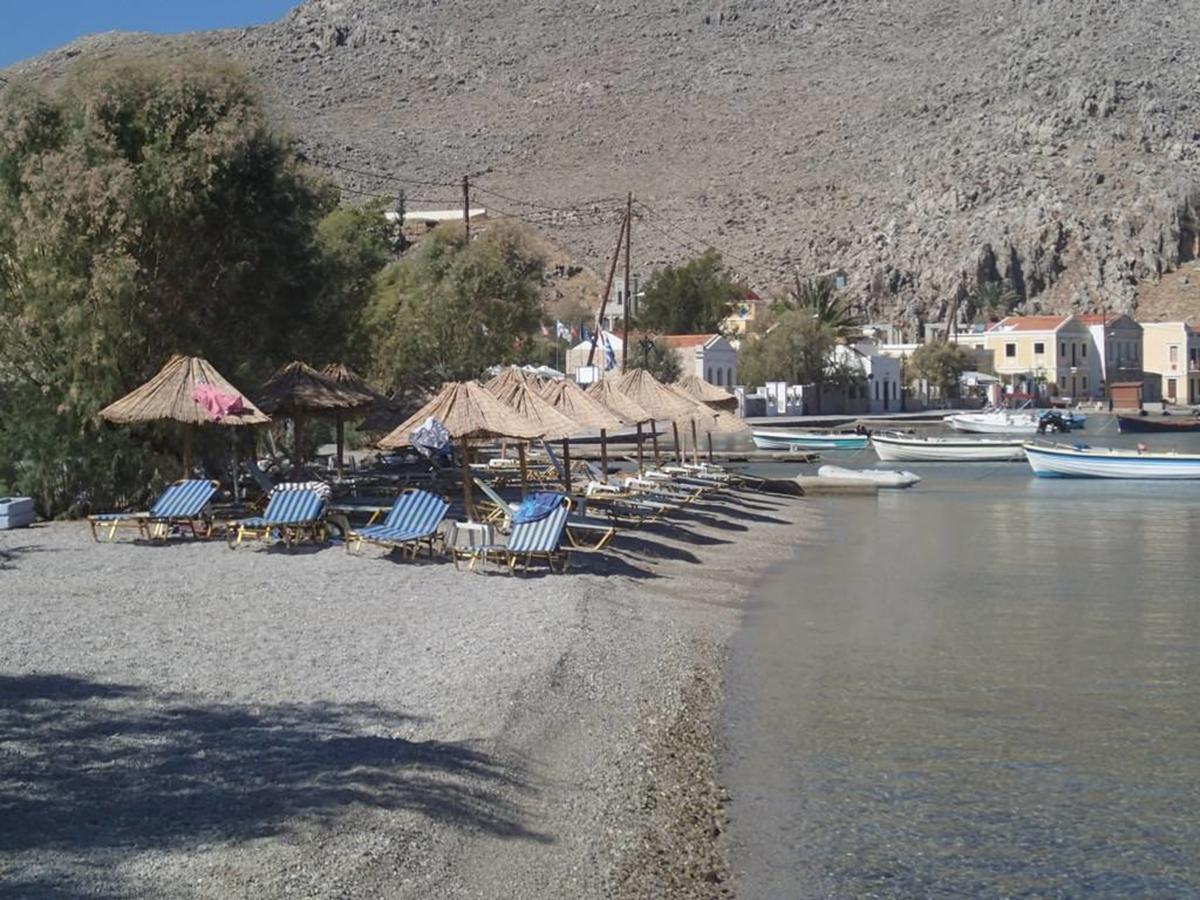 "Stelios & Galini" Hotel Symi Exterior foto