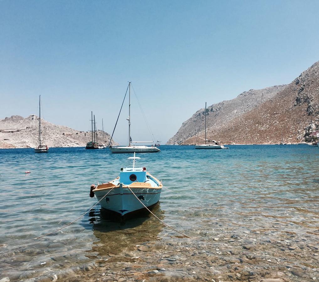 "Stelios & Galini" Hotel Symi Exterior foto